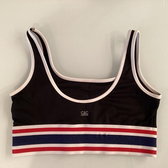 C&C California Spandex Sports Bra in Size Large NWOT - Picture 2 of 3